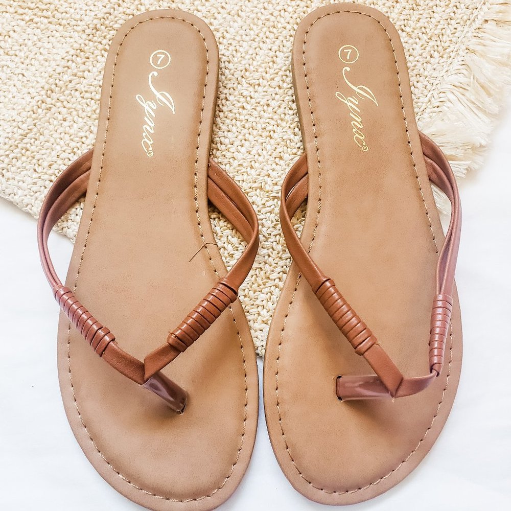 Twist Detail Flip Flop NWT